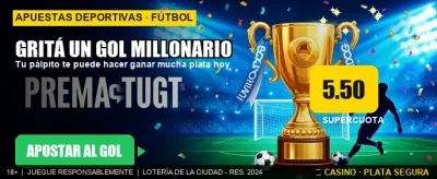 Gana un gol millonario