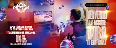 Banner promocional de casino online Roobet